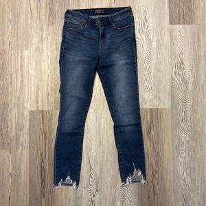 Abercrombie Mid Rise Super Skinny Ankle Jeans, Size 2R